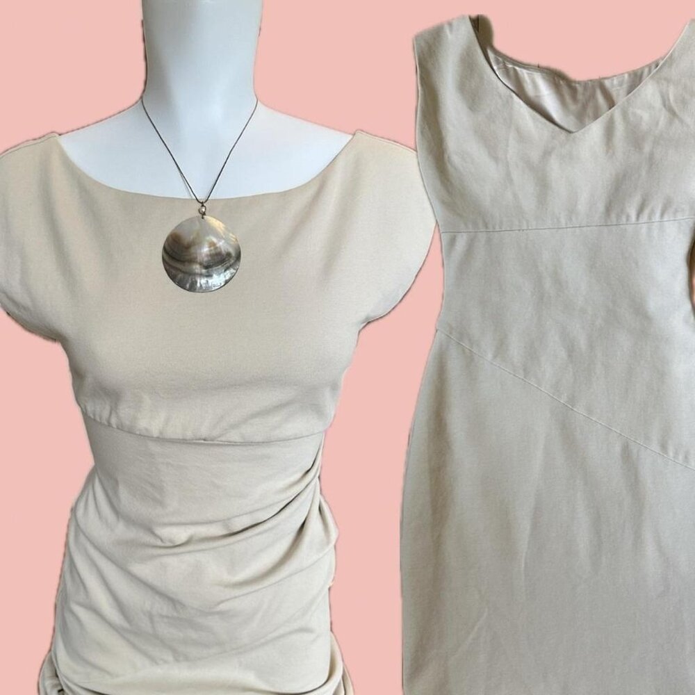 Elegant and timeless Diane von Furstenberg sleeveless bodycon dres